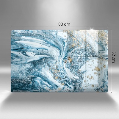 Grafkaars onderzetter Structuur met goud