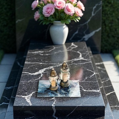 Grafkaars onderzetter Structuur met goud