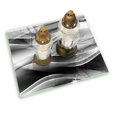 Grafkaars onderzetter Abstracte, zachte lijnen