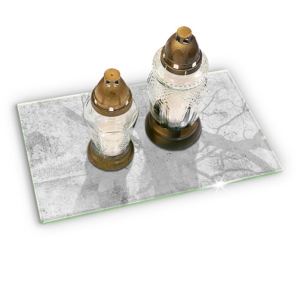 Grafkaars onderzetter Betonstructuur