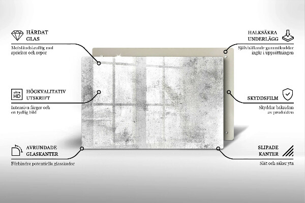 Grafkaars onderzetter Betonstructuur