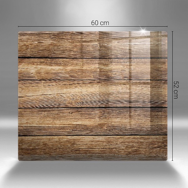 Grafkaars onderzetter Planken met houtstructuur