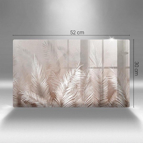 Grafkaars onderzetter Boho-bladeren en -vegetatie