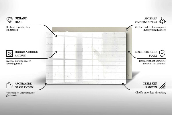 Grafkaars onderzetter Moderne lichtpanelen