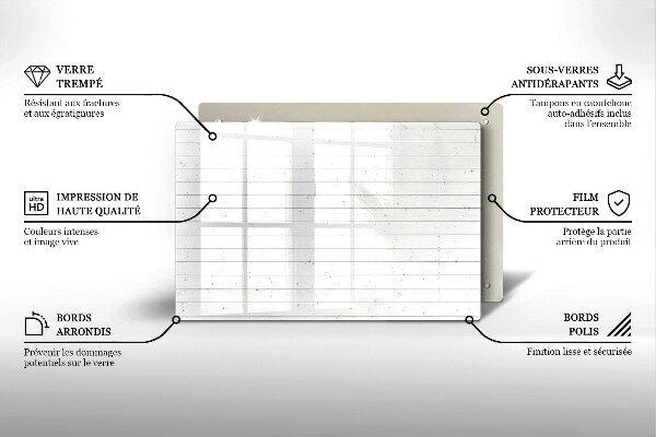 Dekoracyjna podstawka pod znicz Nowoczesne jasne deski