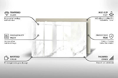 Grafkaars onderzetter Modern marmer