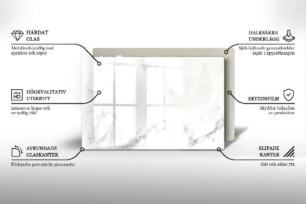 Grafkaars onderzetter Modern marmer