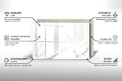 Grafkaars onderzetter Modern marmer