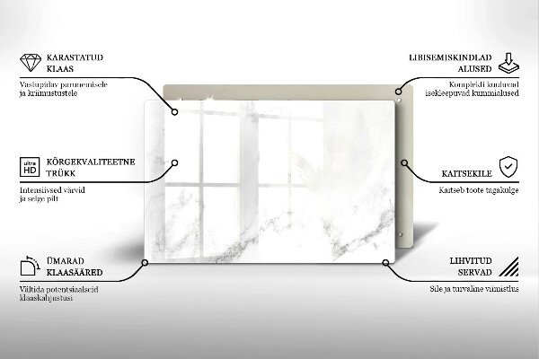 Grafkaars onderzetter Modern marmer