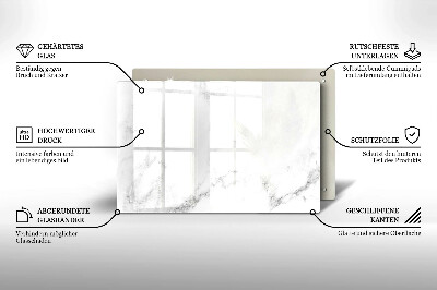Grafkaars onderzetter Modern marmer