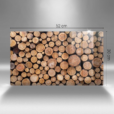 Grafkaars onderzetter Boomstammen