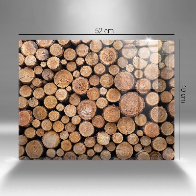 Grafkaars onderzetter Boomstammen