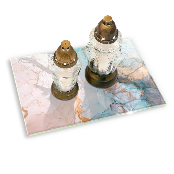 Grafkaars onderzetter Abstract marmer