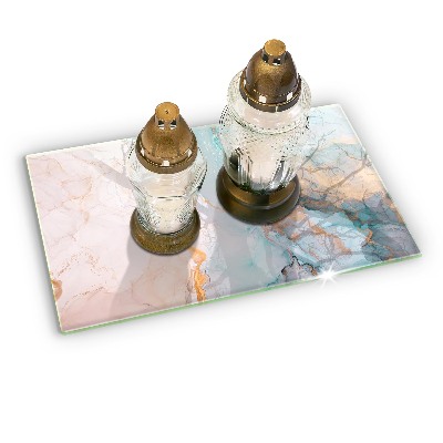 Grafkaars onderzetter Abstract marmer