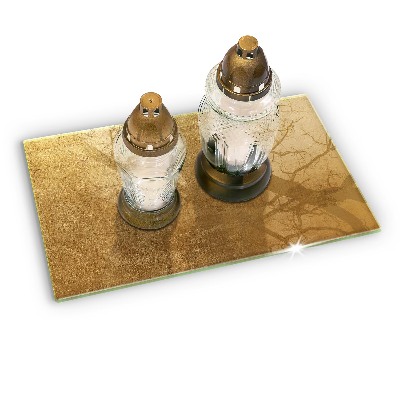 Dekoracyjna podkładka pod znicz Tło tekstura złota