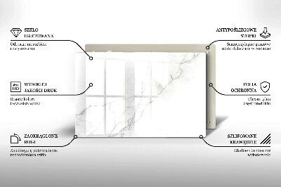 Grafkaars onderzetter Marmeren achtergrond
