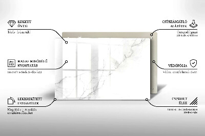 Grafkaars onderzetter Marmeren achtergrond