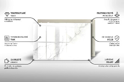 Grafkaars onderzetter Marmeren achtergrond