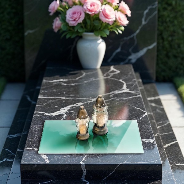 Grafkaars onderzetter Groene kleur