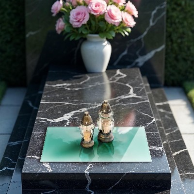 Grafkaars onderzetter Groene kleur