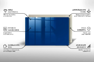 Grafkaars onderzetter Blauwe kleur