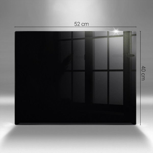 Grafkaars onderzetter Zwarte kleur