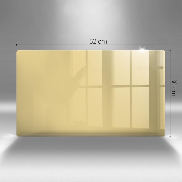 Grafkaars onderzetter Gele kleur