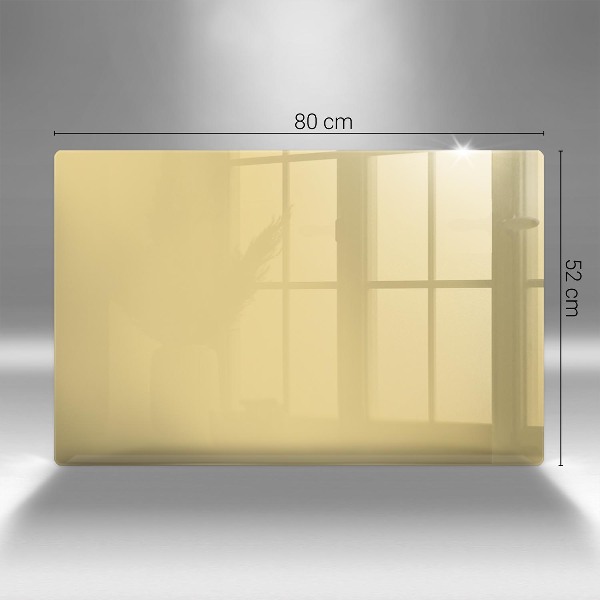 Grafkaars onderzetter Gele kleur