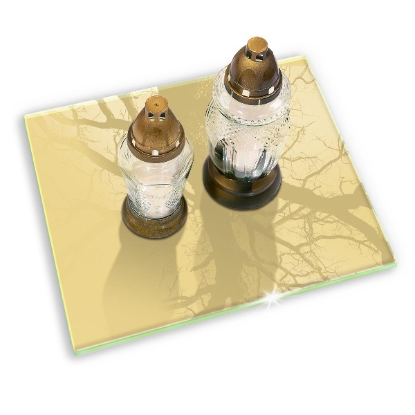 Grafkaars onderzetter Gele kleur