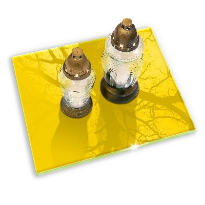 Grafkaars onderzetter Gele kleur