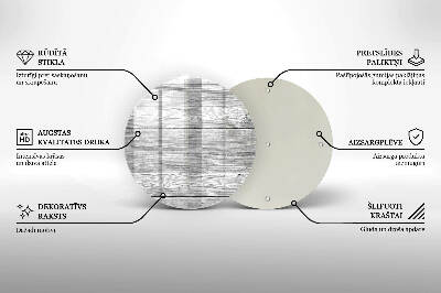 Grafkaars onderzetter Oude houten planken