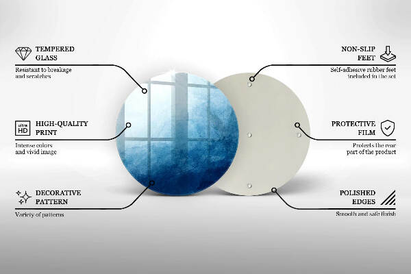 Grafkaars onderzetter Abstracte achtergrond