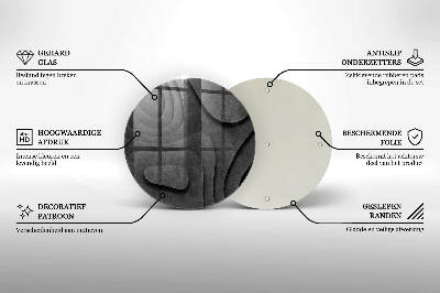 Podstawka pod znicz Kamienne kształty 3D