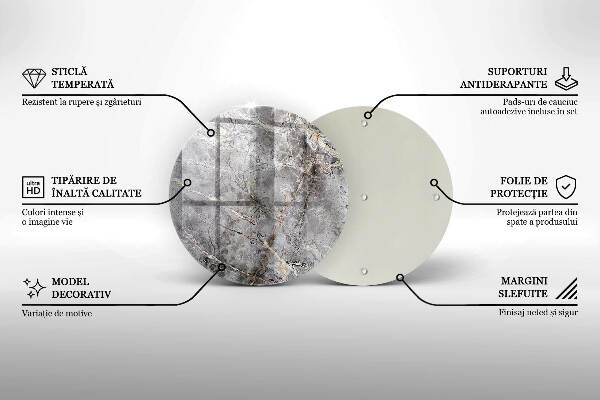 Podstawka na znicz Tekstura kamienia