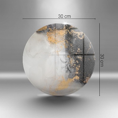 Grafkaars onderzetter Abstractie met goud