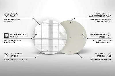 Grafkaars onderzetter Moderne lichtpanelen