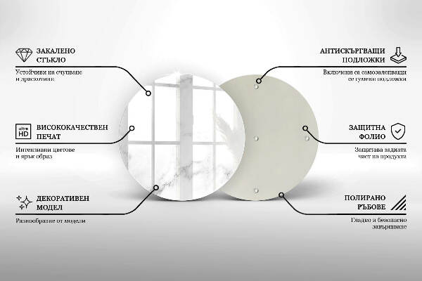 Podkładka pod znicz Nowoczesny marmur