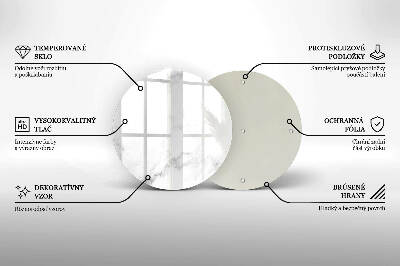 Podkładka pod znicz Nowoczesny marmur