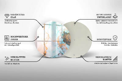 Podstawka pod znicz Abstrakcja marmur