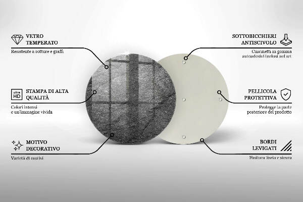 Grafkaars onderzetter Steenstructuur