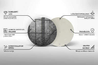 Grafkaars onderzetter Steenstructuur