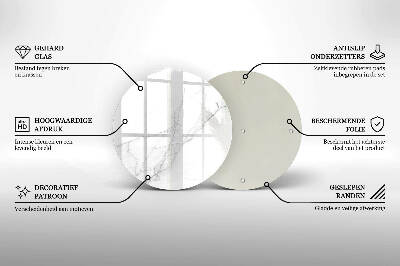 Grafkaars onderzetter Marmeren achtergrond