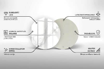 Grafkaars onderzetter Marmeren achtergrond