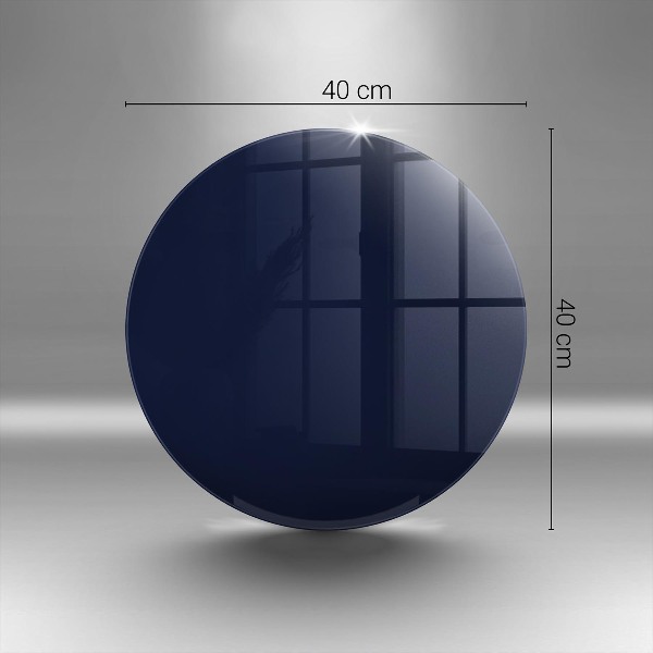 Grafkaars onderzetter Marineblauwe kleur