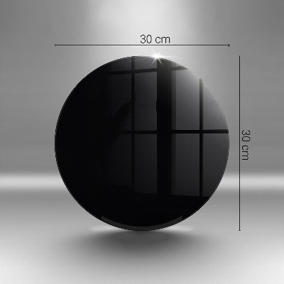 Grafkaars onderzetter Zwarte kleur