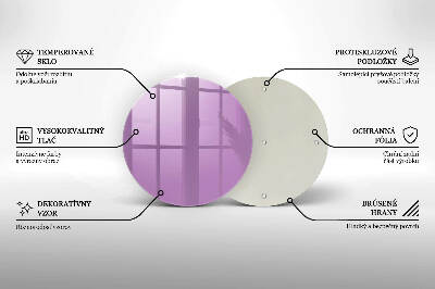 Grafkaars onderzetter Violet