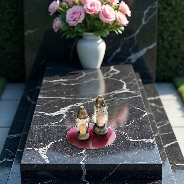 Podstawka na znicz Kolor różowy