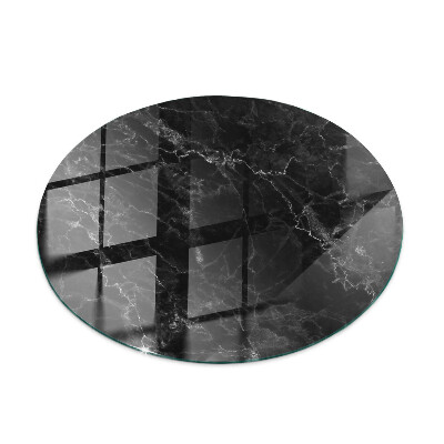 Glas voor tafelblad Marmerpatroon met aderen