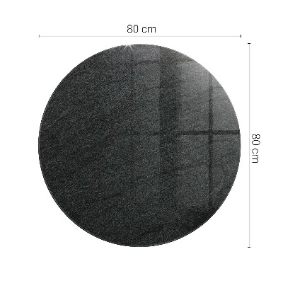 Blat okrągły Tekstura kamienia naturalnego