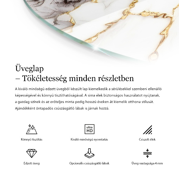 Blat okrągły Struktura drewnianych desek